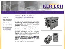 Tablet Screenshot of cncfertigungstechnik.at